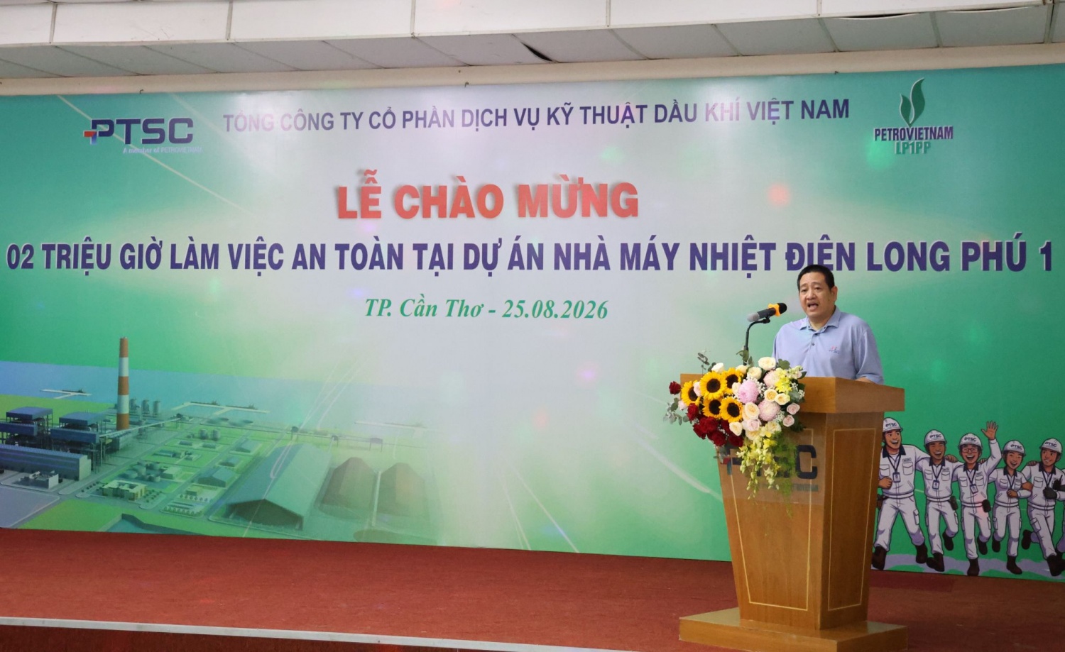 Ông Nguyễn Chí Linh – Giám đốc Dự án của PTSC
