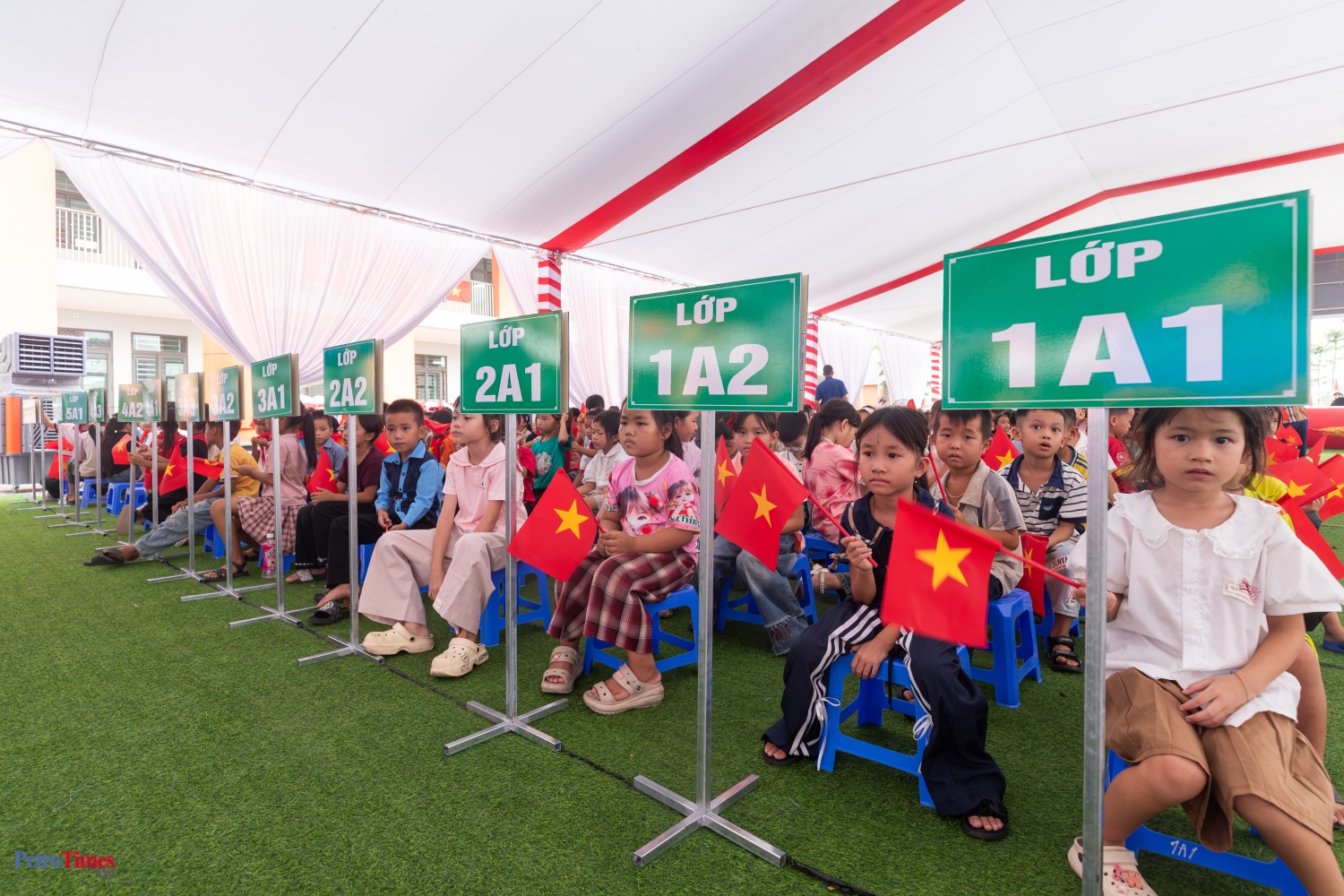Mái trường nghĩa tình PETROVIETNAM nơi biên cương Phong Thổ