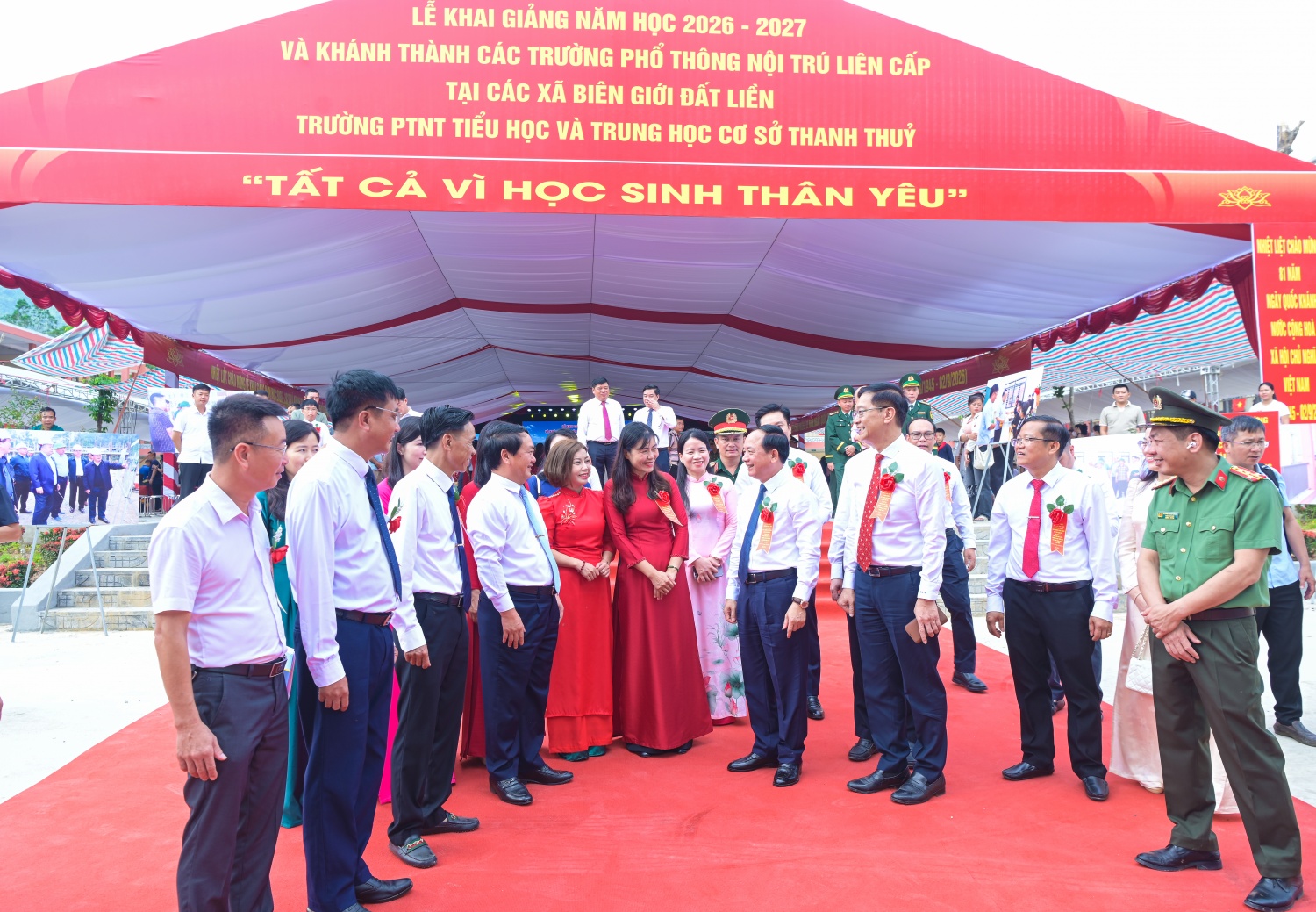 PETROVIETNAM trao tặng phòng STEM cho Trường nội trú Tiểu học và THCS Thanh Thủy (Tuyên Quang)