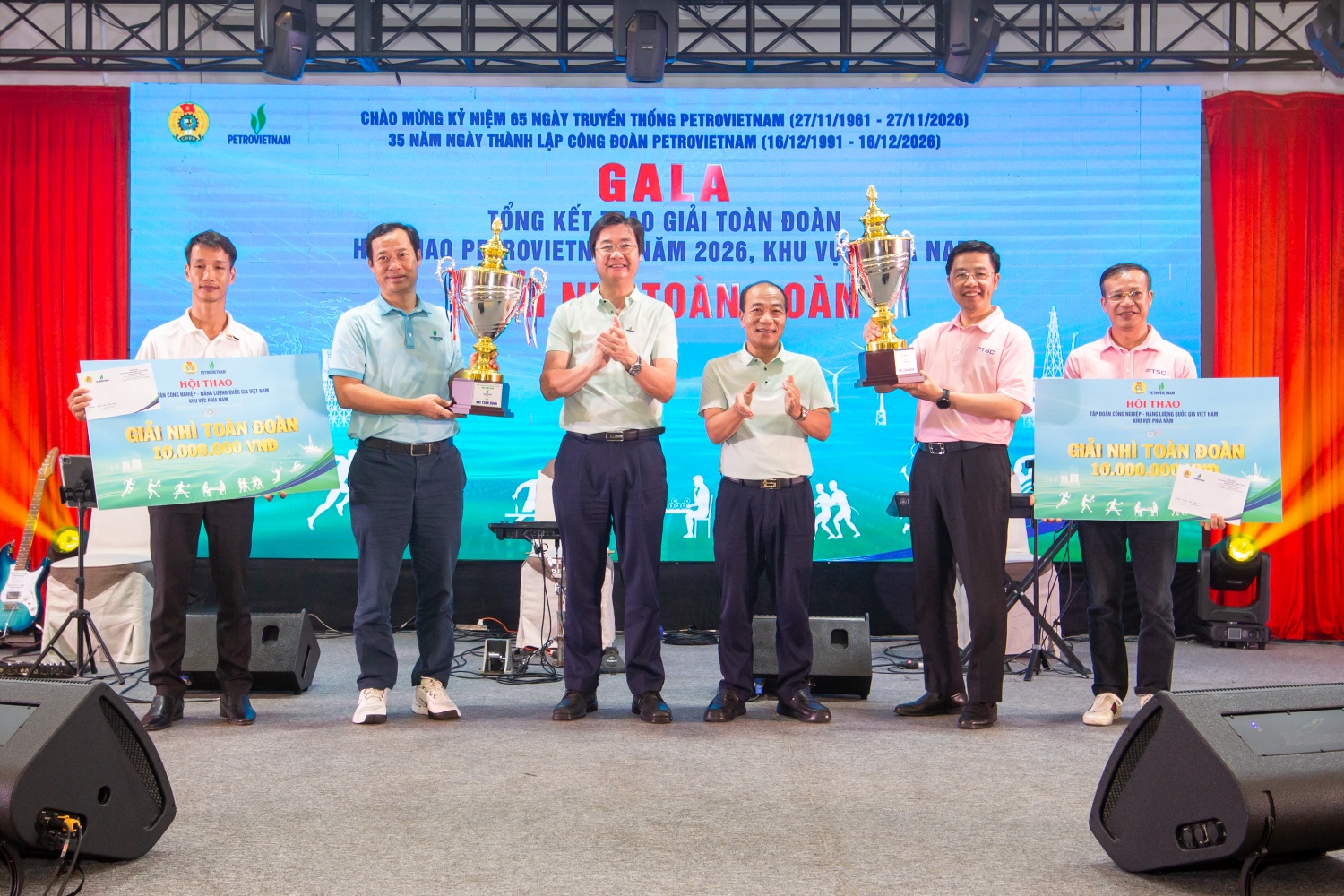 Dấu ấn rực rỡ tại Hội thao PETROVIETNAM 2026 khu vực phía Nam: Lan tỏa tinh thần Dấu ấn rực rỡ tại Hội thao PETROVIETNAM 2026 khu vực phía Nam: Lan tỏa tinh thần