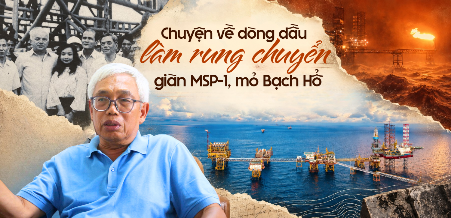 [E-Magazine] Chuyện về dòng dầu làm rung chuyển giàn MSP-1, mỏ Bạch Hổ