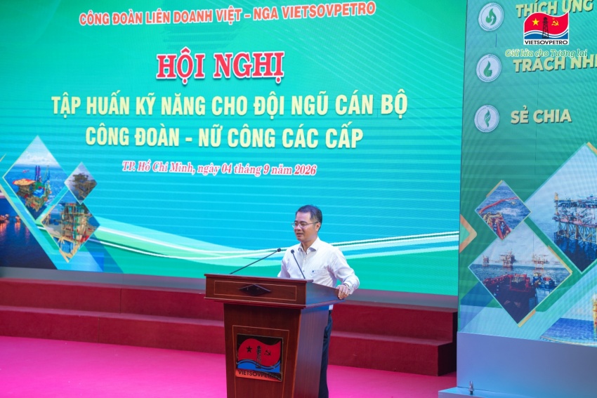 Vietsovpetro tổ chức hội nghị tập huấn công tác nữ công, bình đẳng giới và kỹ năng phòng vệ