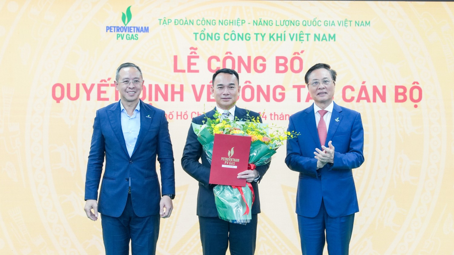 PV GAS kiện toàn các vị trí lãnh đạo chủ chốt nhiệm kỳ 2026 - 2031 PV GAS kiện toàn các vị trí lãnh đạo chủ chốt nhiệm kỳ 2026 - 2031