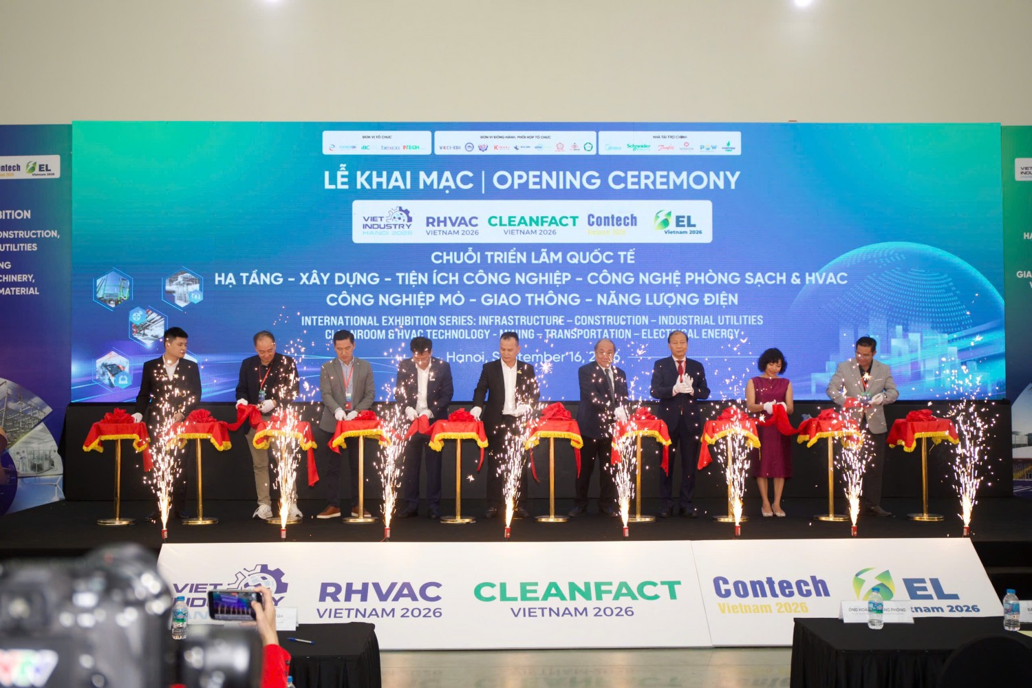 Contech Vietnam 2026 và EL Vietnam 2026: Điểm hẹn công nghệ ngành xây dựng, năng lượng, giao thông