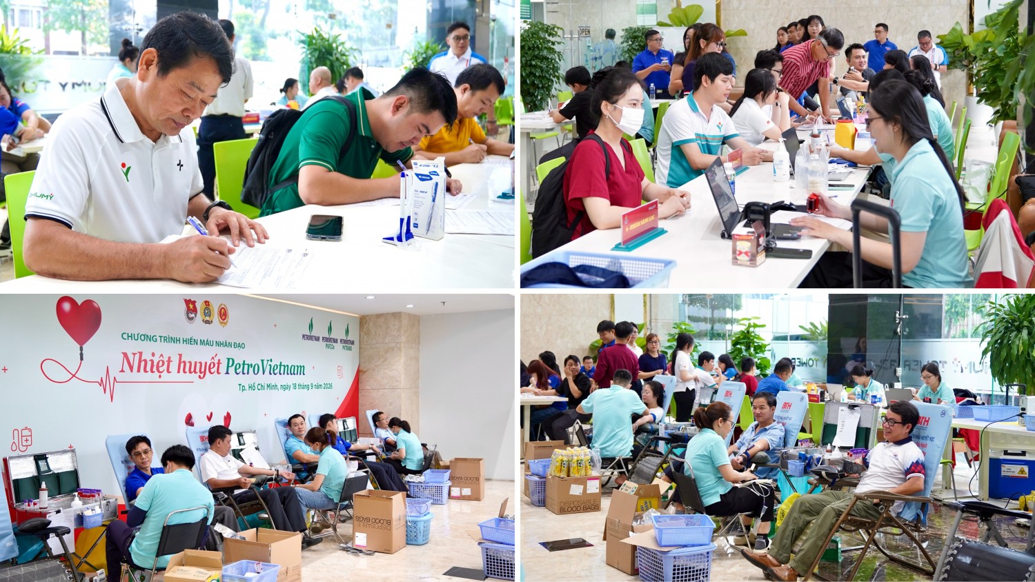 “Nhiệt huyết PETROVIETNAM” lan tỏa nghĩa tình từ những giọt máu hồng