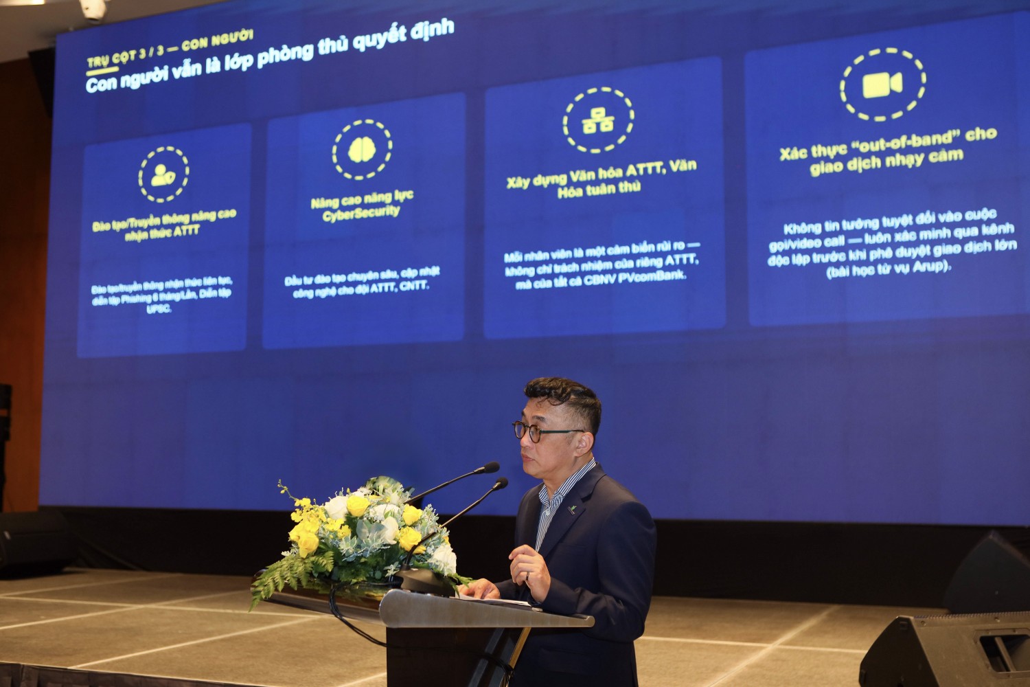 Bốn trụ cột giúp PETROVIETNAM chủ động ứng phó với các mối đe dọa an ninh mạng Bốn trụ cột giúp PETROVIETNAM chủ động ứng phó với các mối đe dọa an ninh mạng