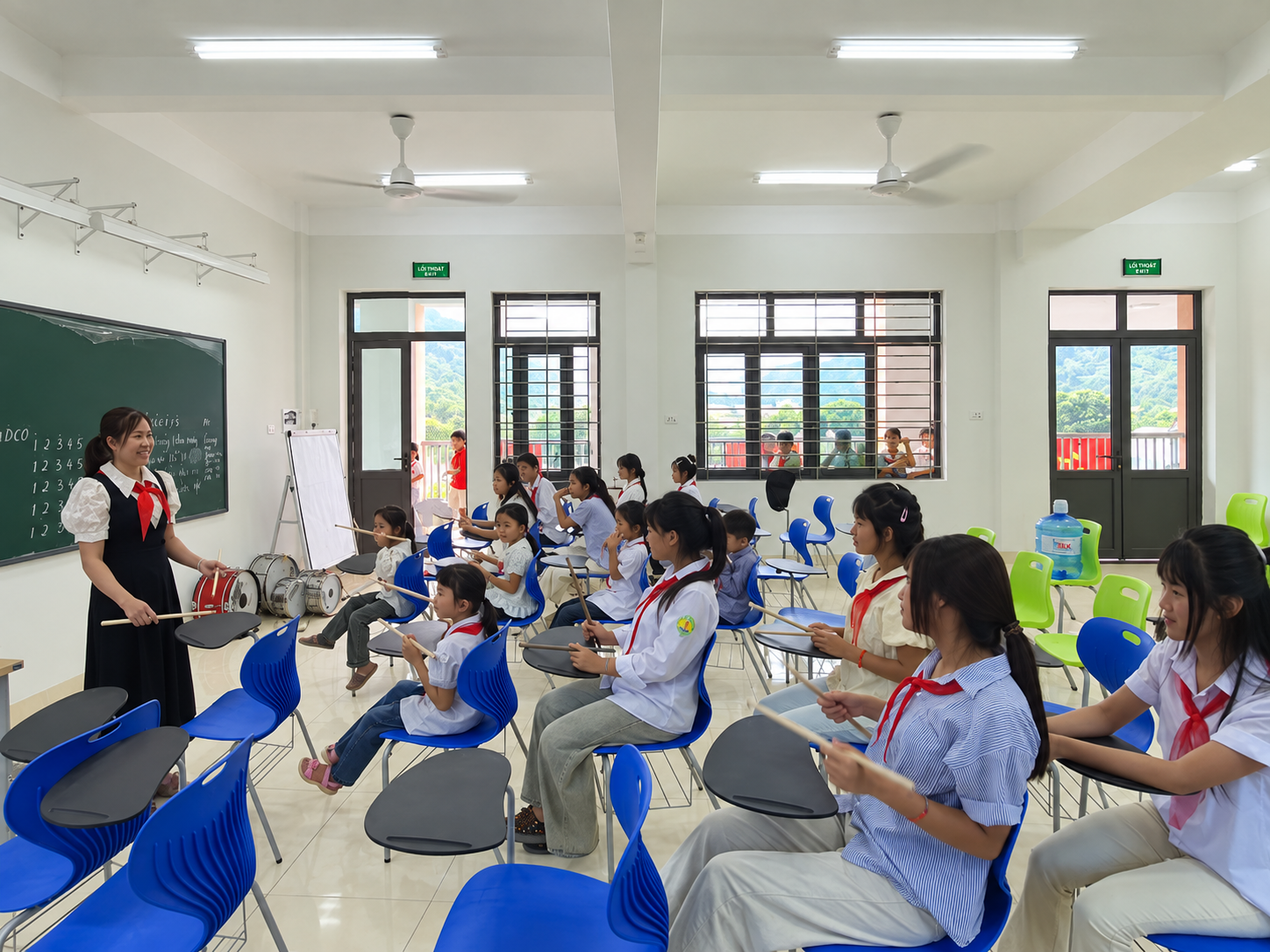 Ngôi trường hạnh phúc nơi cuối trời Tây Bắc
