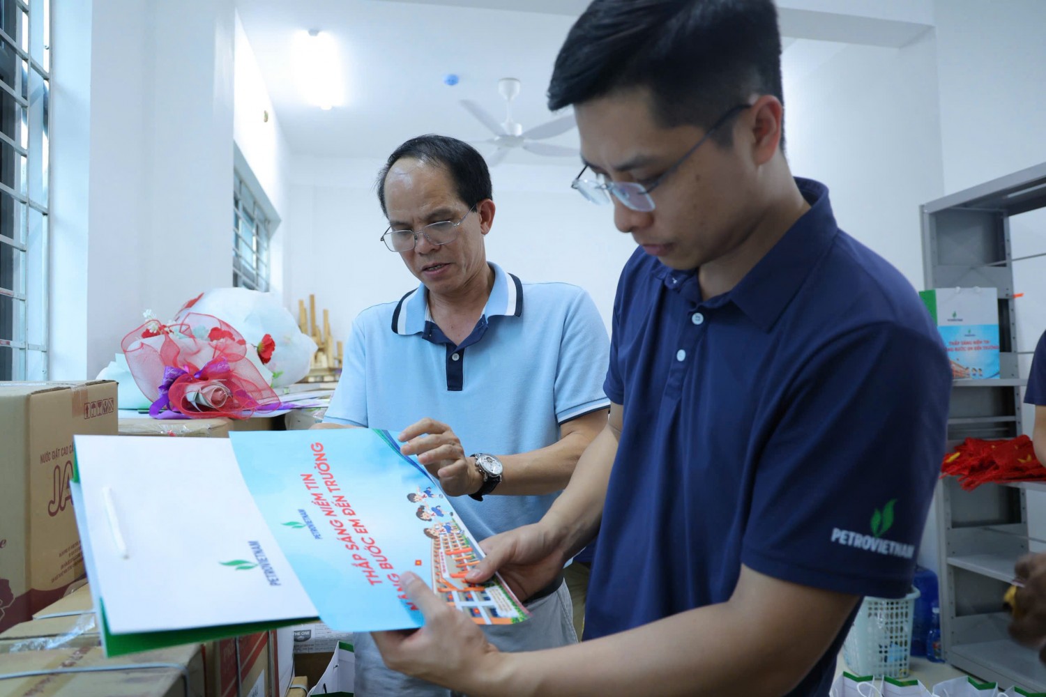 Sẵn sàng đêm hội Trung thu tại Trường PETROVIETNAM - Phong Thổ