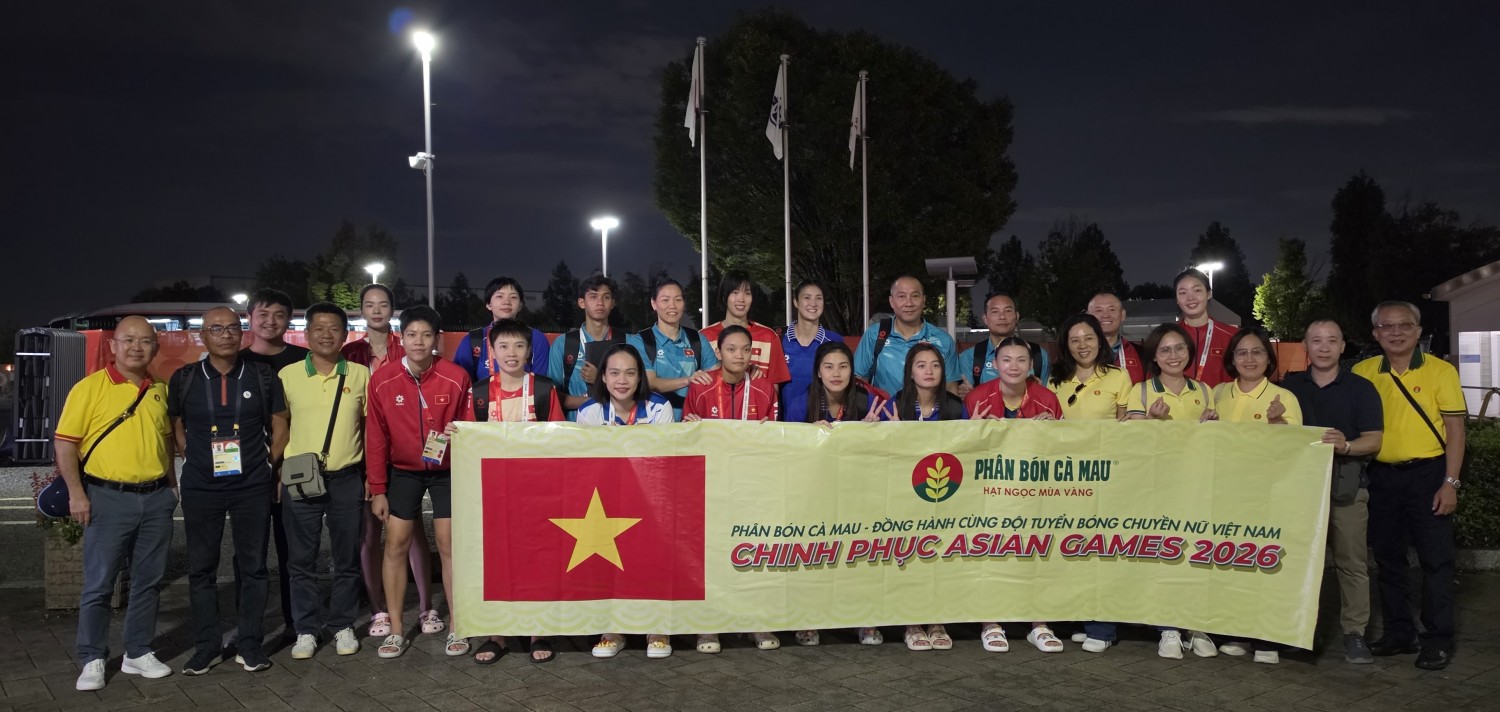 Phân bón Cà Mau sát cánh cùng bóng chuyền nữ quốc gia trên đấu trường quốc tế