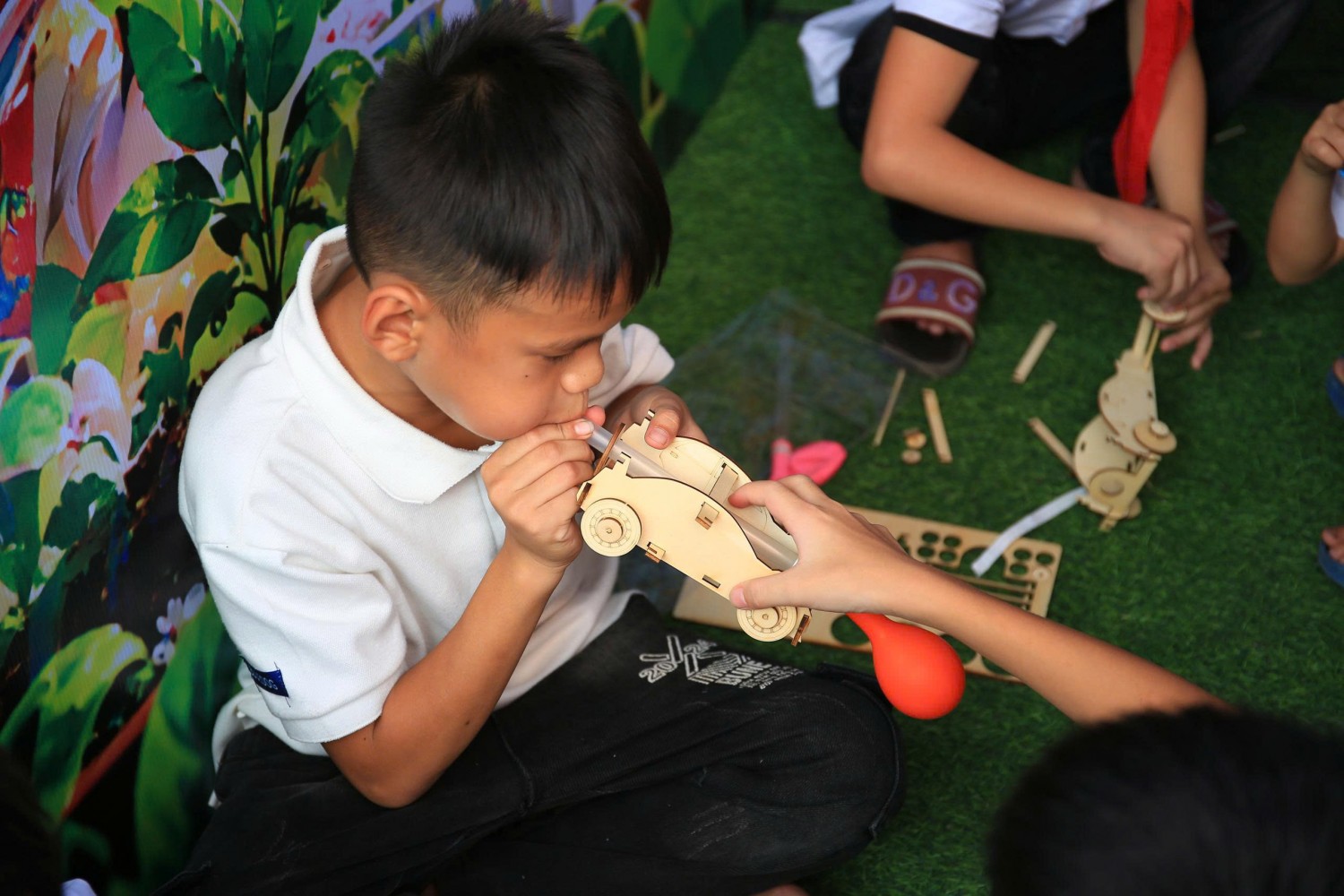1.050 học sinh vùng biên rộn ràng khám phá 6 gian hàng trải nghiệm (cập nhật liên tục)