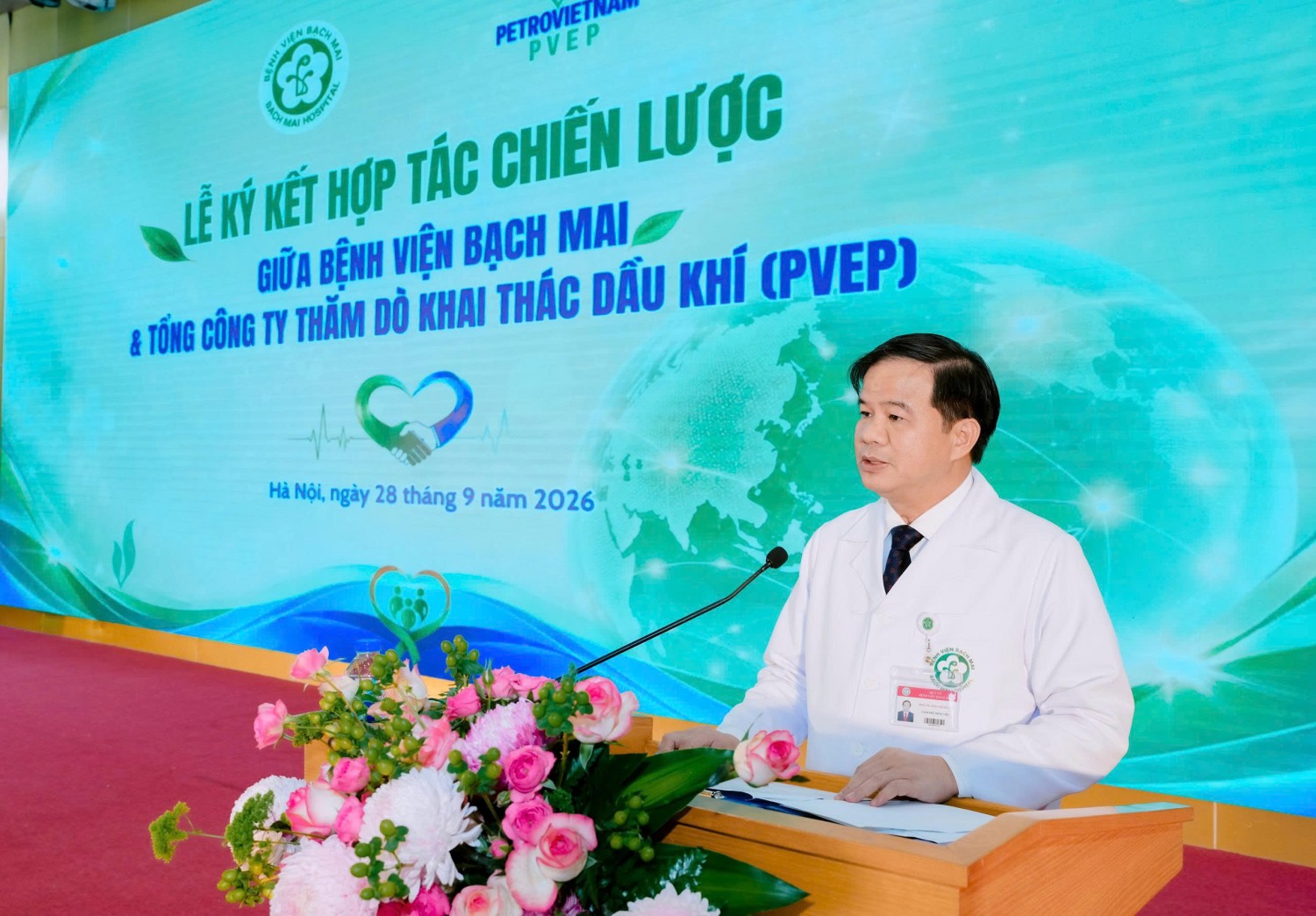 PVEP và Bệnh viện Bạch Mai tăng cường hợp tác vì sức khỏe người lao động