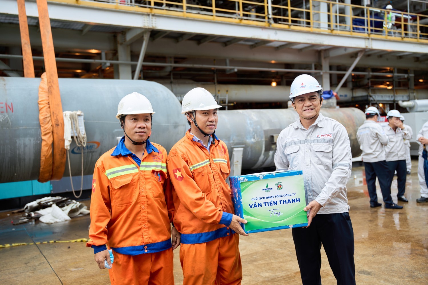 [Chùm ảnh] Những khoảnh khắc trên công trường BDTT Nhà máy Đạm Cà Mau