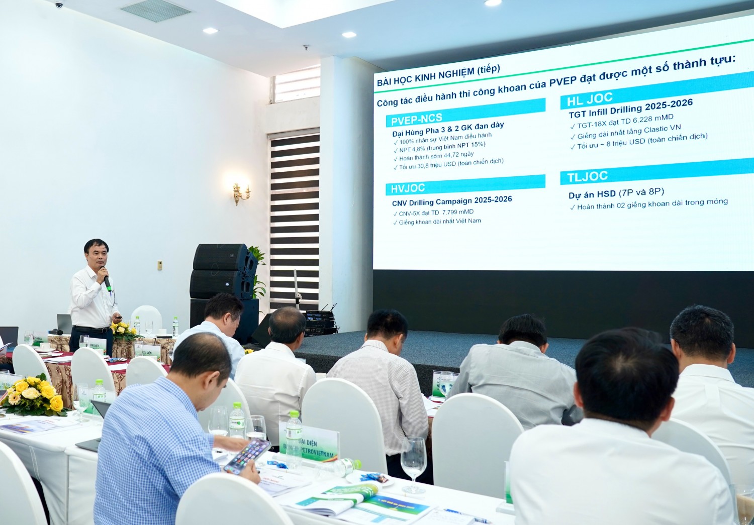 PETROVIETNAM: Phát huy vai trò cốt lõi của thăm dò khai thác, tạo động lực tăng trưởng