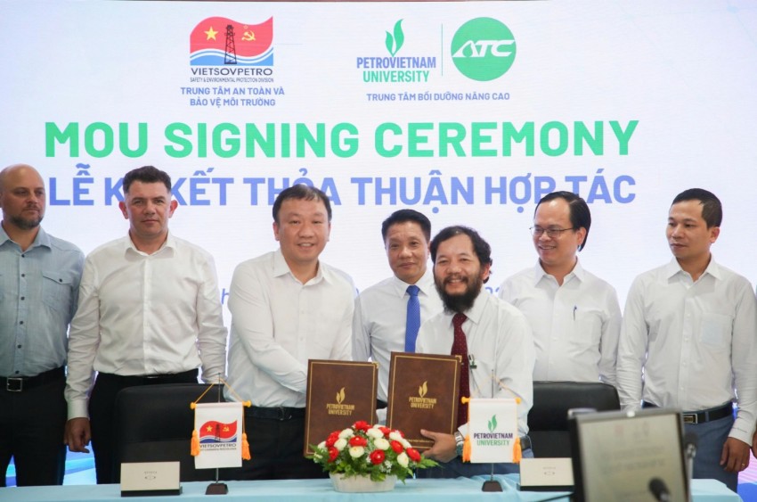 PVU và Trung tâm An toàn và Bảo vệ Môi trường Vietsovpetro tăng cường hợp tác đào tạo, nghiên cứu PVU và Vietsovpetro tăng cường hợp tác đào tạo, nghiên cứu khoa học