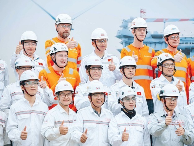 PTSC M&C Penetrates European Offshore Wind Market with Handover of Baltica 2 Substations