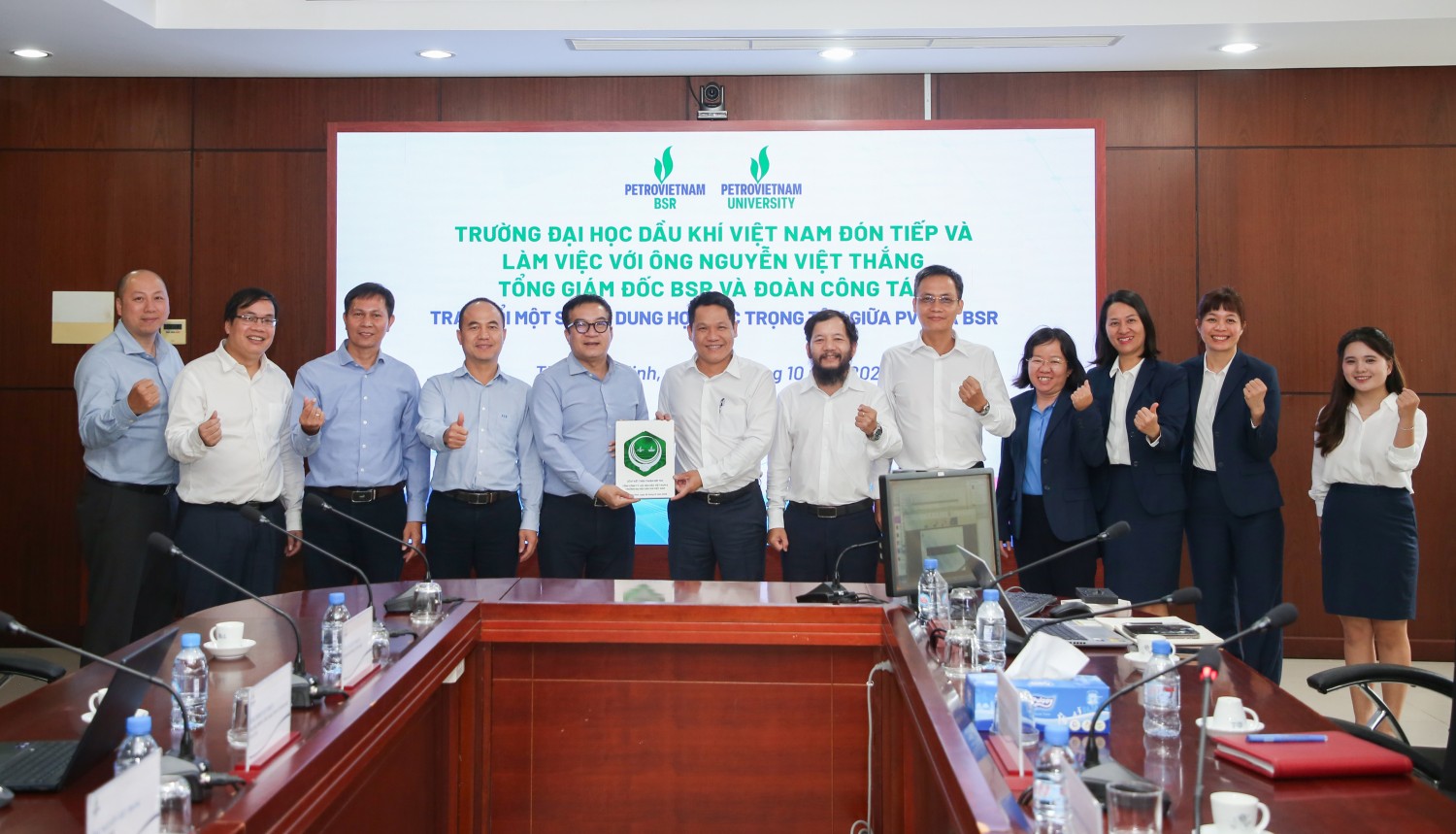 BSR và PVU thảo luận về hợp tác, thúc đẩy nghiên cứu khoa học và phát triển nguồn nhân lực BSR và PVU thảo luận về hợp tác, thúc đẩy nghiên cứu khoa học và phát triển nguồn nhân lực