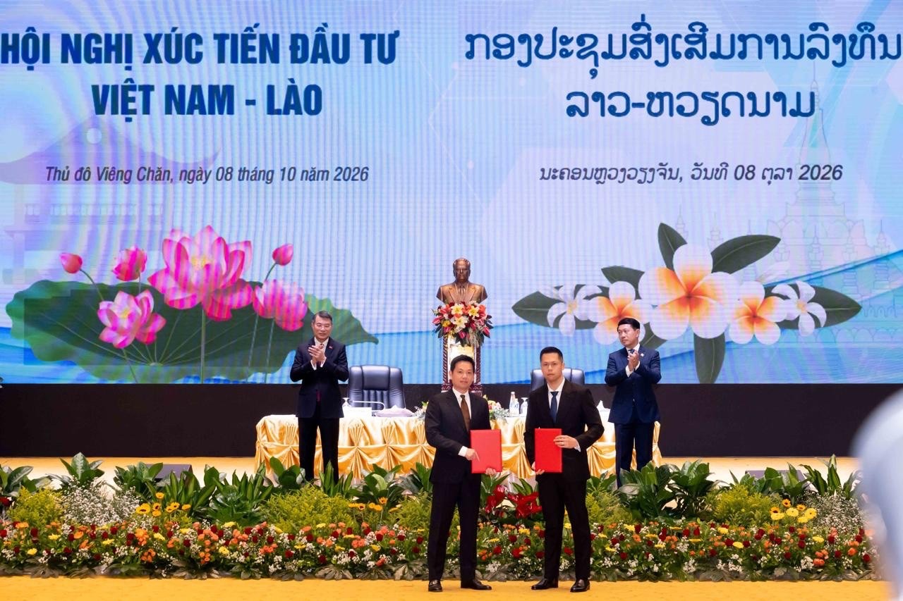 Thủ tướng Chính phủ Lê Minh Hưng và Thủ tướng Lào Saleumxay Kommasith chứng kiến lễ trao Thỏa thuận hợp tác giữa PV Power và Công ty PSGC Thủ tướng Chính phủ Lê Minh Hưng và Thủ tướng Lào Saleumxay Kommasith chứng kiến lễ trao Thỏa thuận hợp tác giữa PV Power và Công ty PSGC