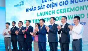 PTSC Marine GS phối hợp cùng Pacifico Energy khởi động khảo sát hai dự án điện gió ngoài khơi tổng công suất 1,8 GW
