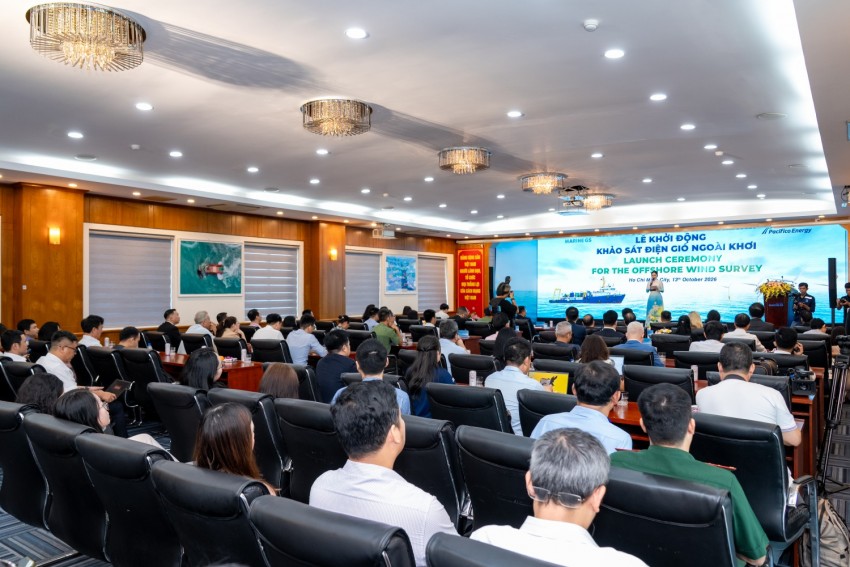 PTSC Marine G&S phối hợp cùng Pacifico Energy khởi động khảo sát hai dự án điện gió ngoài khơi tổng công suất 1,8 GW PTSC Marine GS phối hợp cùng Pacifico Energy khởi động khảo sát hai dự án điện gió ngoài khơi tổng công suất 1,8 GW