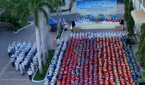 Lan tỏa tinh thần thi đua lao động an toàn, hiệu quả tại Dự án Phát triển mỏ khí Lô B