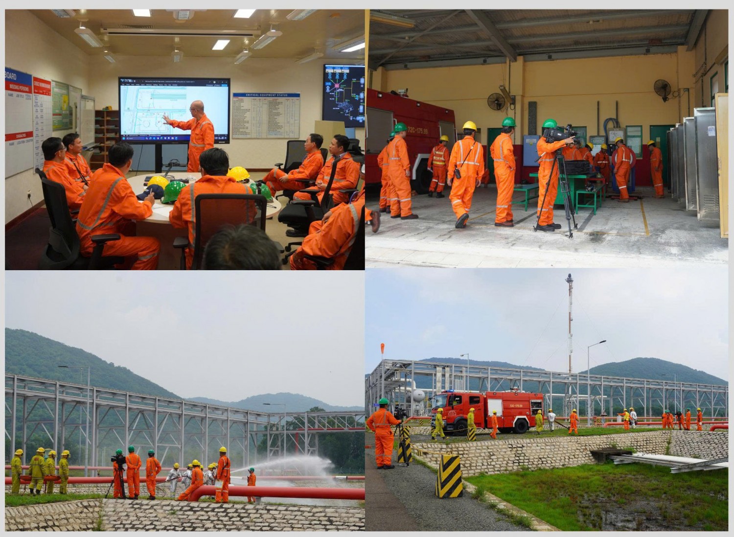 NCSP sẵn sàng cho diễn tập chữa cháy, cứu nạn, cứu hộ và xử lý sự cố môi trường cấp Thành phố năm 2026