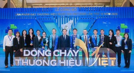 6 đơn vị thành viên PETROVIETNAM được vinh danh tại Lễ công bố sản phẩm đạt Thương hiệu quốc gia Việt Nam năm 2026