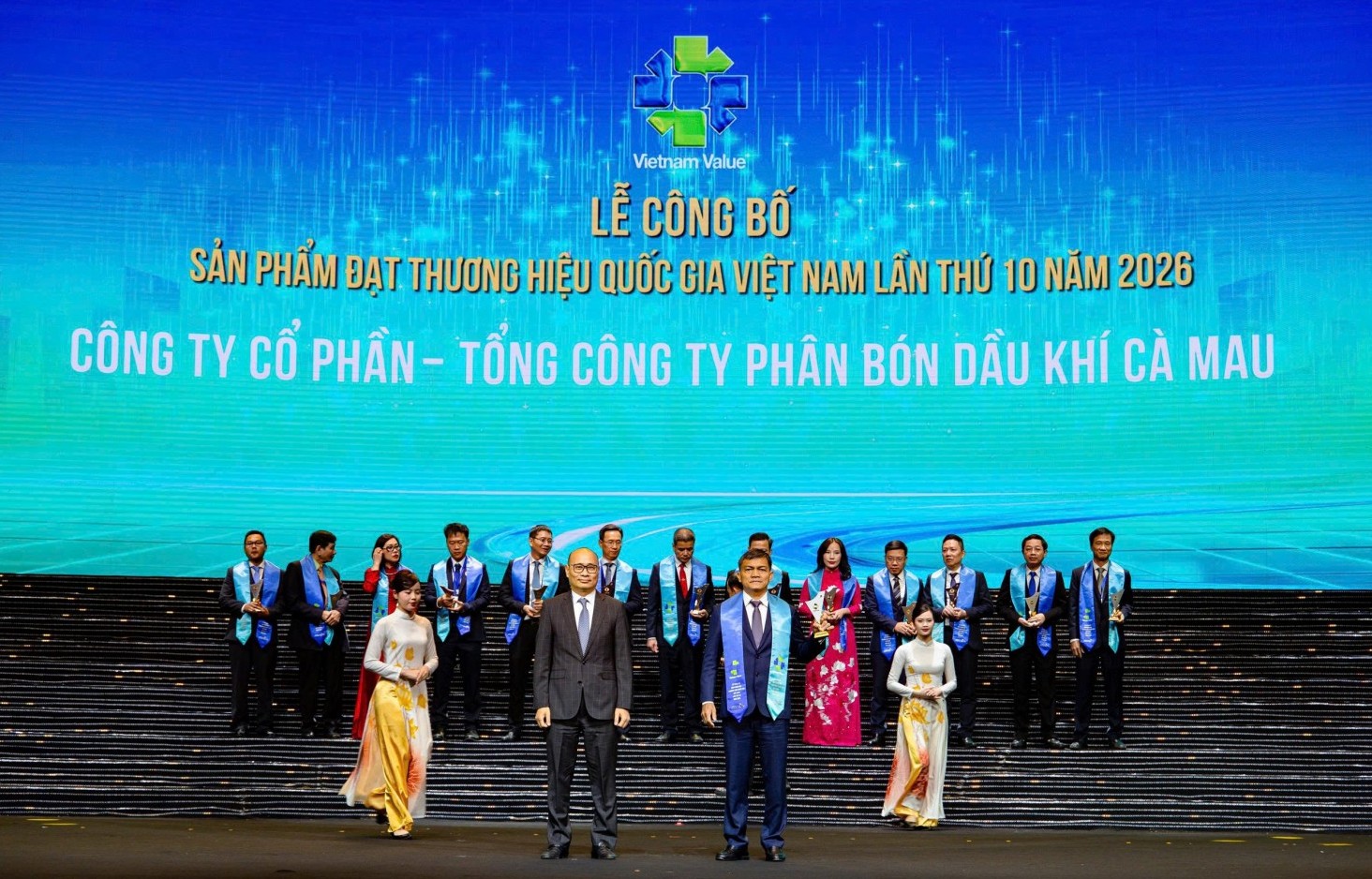 Phân bón Cà Mau: 15 năm một hành trình - tự hào 7 lần liên tiếp đạt Thương hiệu quốc gia Việt Nam