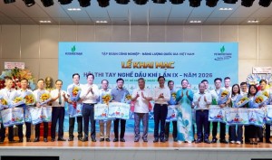 “Mỗi người thợ giỏi hôm nay chính là một phần năng lực cạnh tranh của PETROVIETNAM ngày mai”