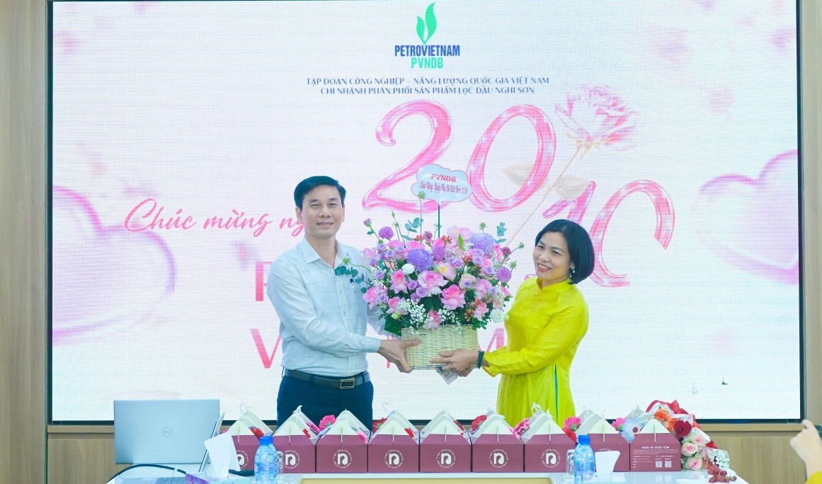 PVNDB tri ân nữ cán bộ, nhân viên nhân dịp 20/10