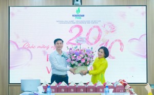PVNDB tri ân nữ cán bộ, nhân viên nhân dịp 20/10