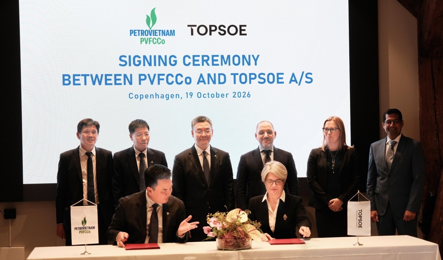 PVFCCo - Phú Mỹ và Topsoe ký thỏa thuận hợp tác mở rộng sau hơn hai thập niên đồng hành