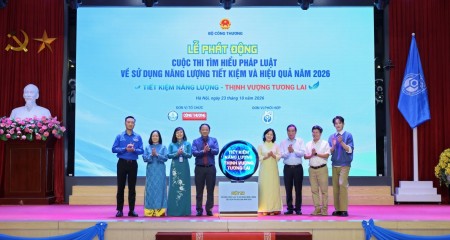 Phát động Cuộc thi Tìm hiểu pháp luật về sử dụng năng lượng tiết kiệm và hiệu quả năm 2026