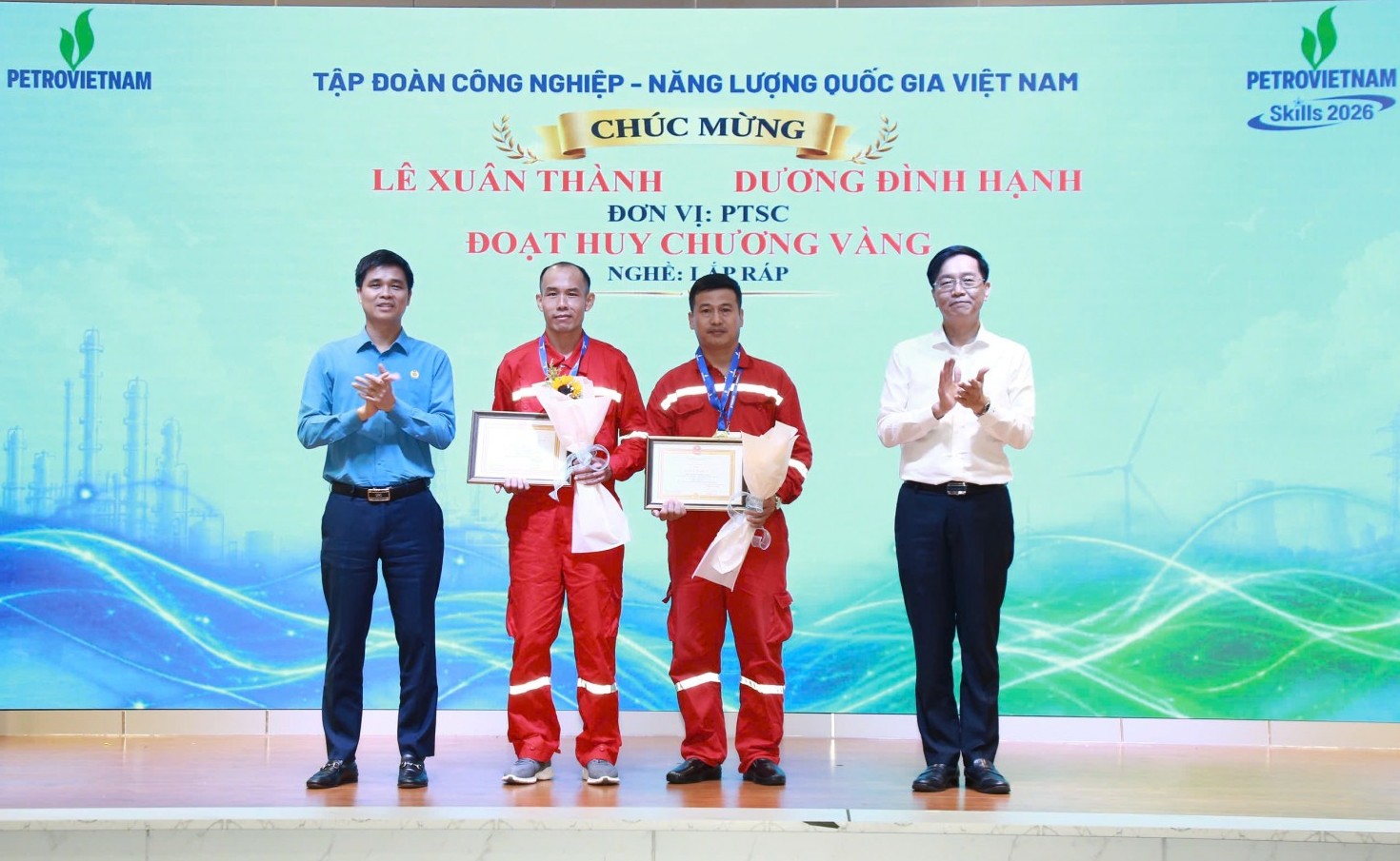 [Chùm ảnh] Vinh danh những “bàn tay vàng” tại Hội thi Tay nghề Dầu khí lần thứ IX