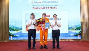 Trò chuyện với người đạt giải Nhất Hội thi ATVSV giỏi EVNNPT năm 2026