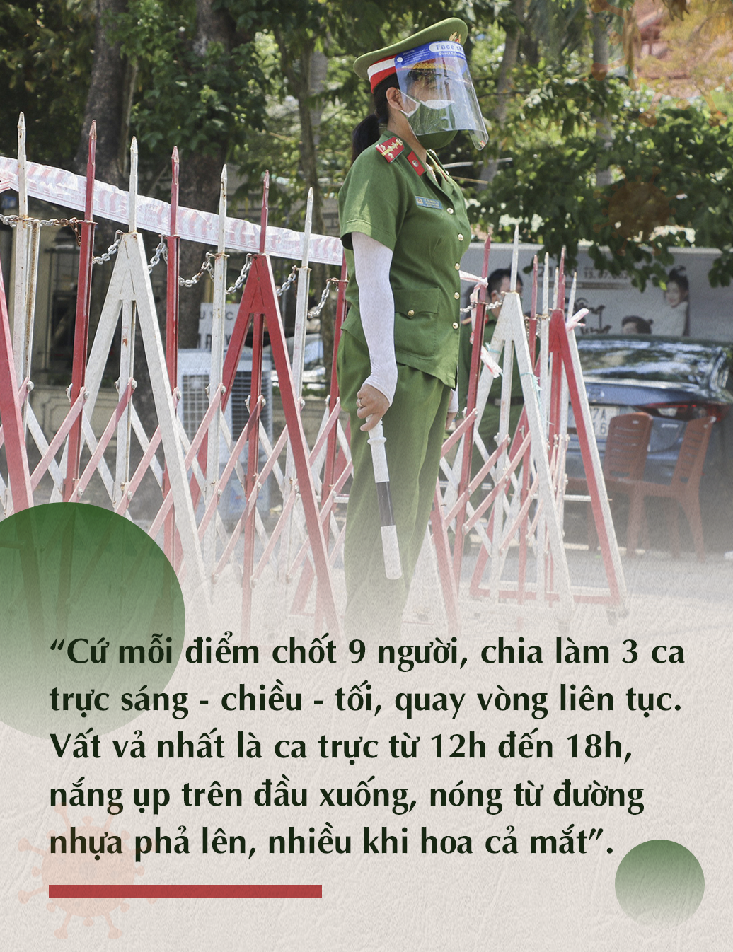 Những bông hồng thép trên thành lũy chống Covid-19 - 6