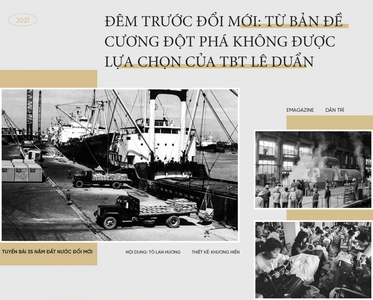 Đêm trước Đổi Mới: Bản đề cương đột phá không được lựa chọn của TBT Lê Duẩn