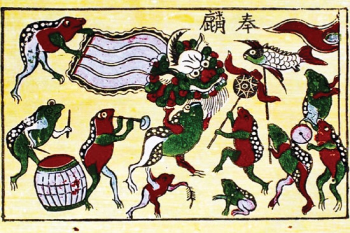 mua lan su rong net dep van hoa tet viet