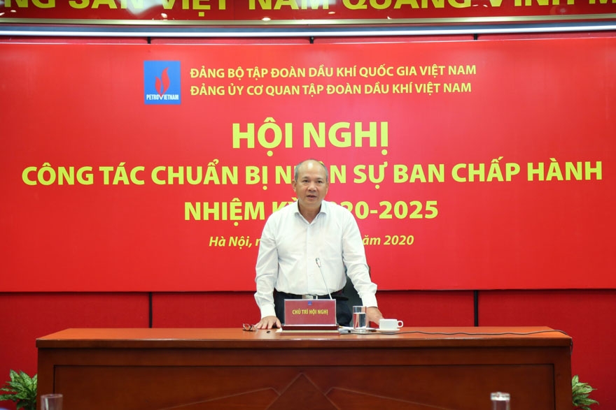 dang uy co quan tap doan dau khi viet nam chuan bi nhan su bch khoa moi