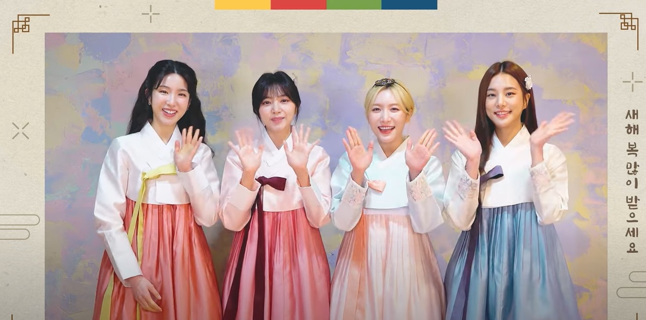 Ngắm dàn idol K-pop trong bộ Hanbok truyền thống đón Tết Nguyên đán 2022