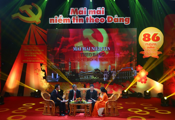 chuong trinh nghe thuat mai mai niem tin theo dang