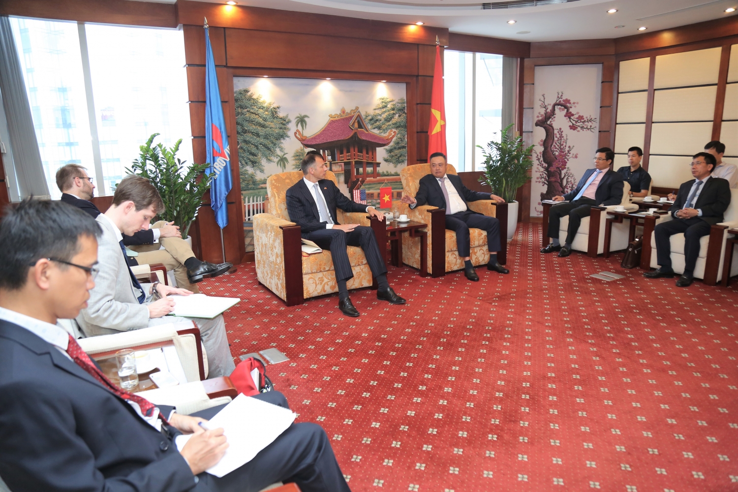 lanh dao petrovietnam tiep tro ly ngoai truong hoa ky