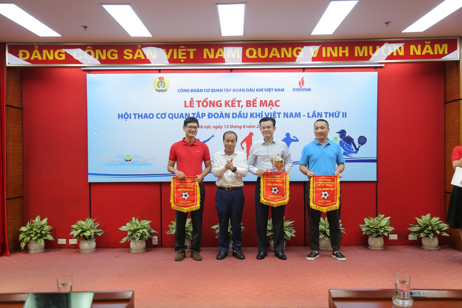 Hội thao Cơ quan Tập đoàn lần thứ II thành công tốt đẹp