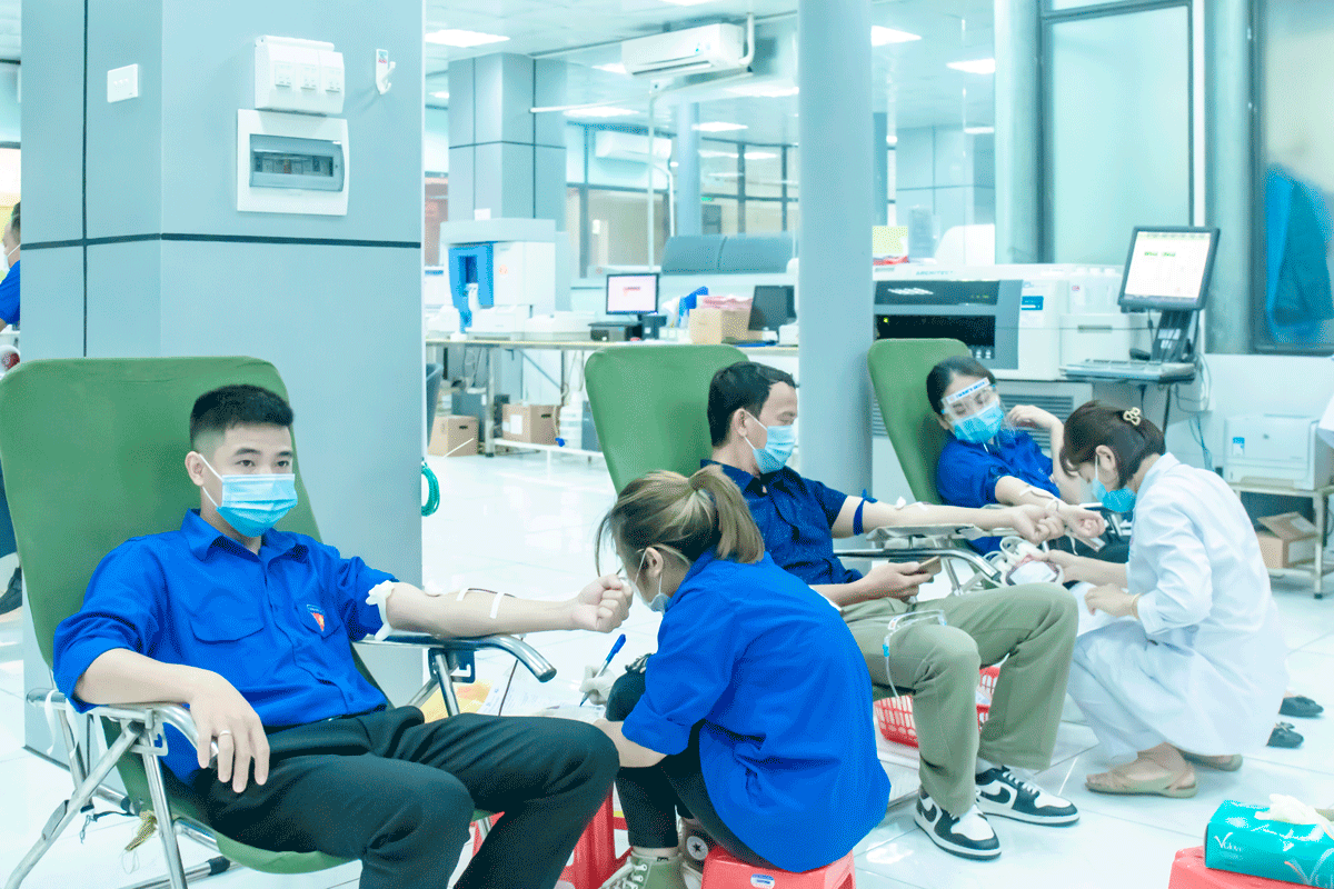 TKV tổ chức hiến máu nhân đạo đợt 3 năm 2021