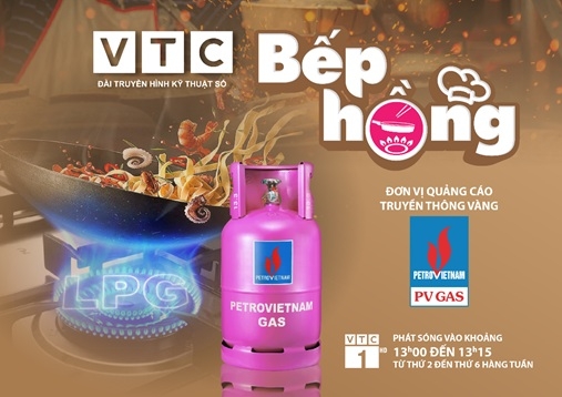 PV GAS đồng hành cùng chương trình Bếp Hồng