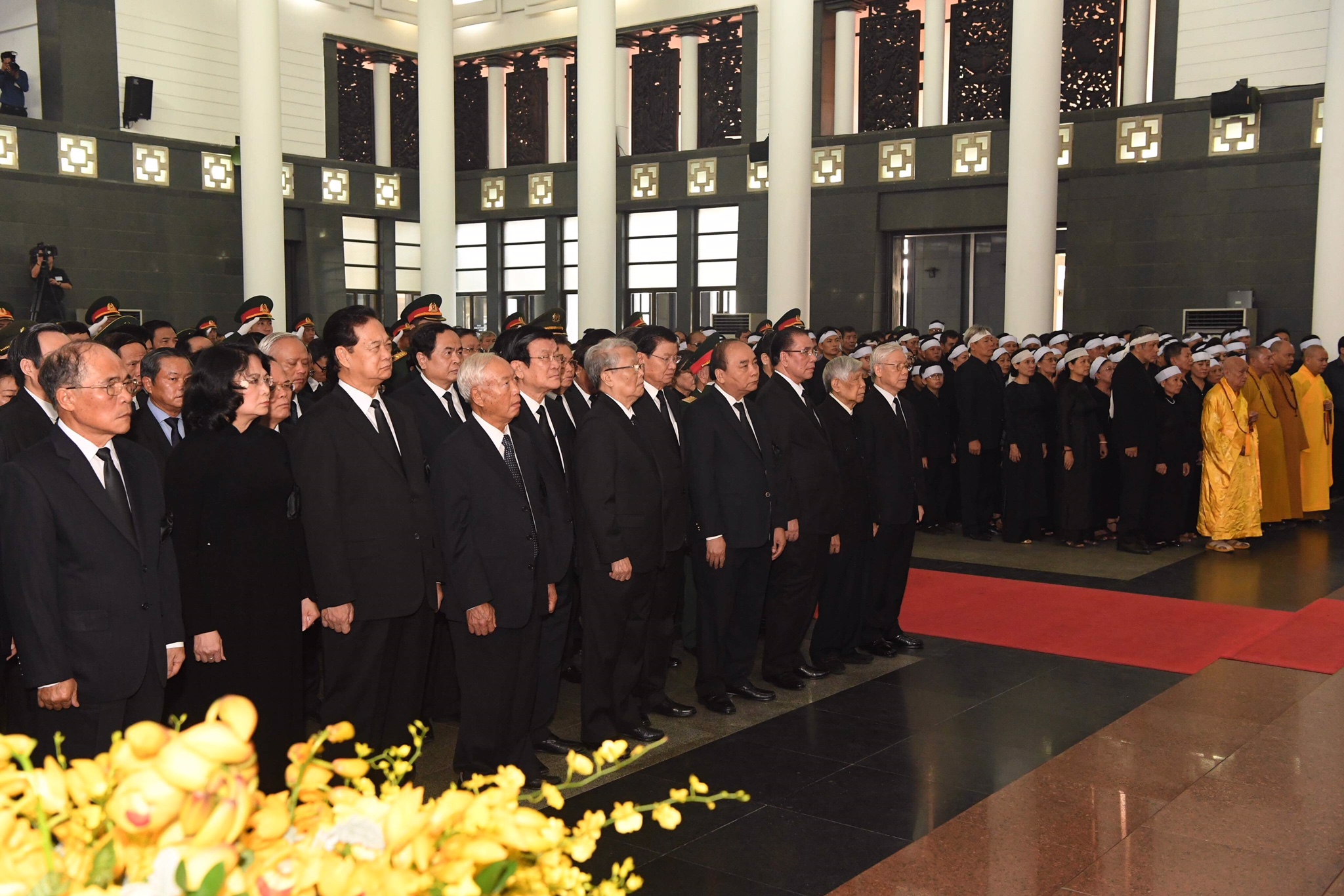 Trực tiếp: Lễ truy điệu nguyên Tổng Bí thư Đỗ Mười truc tiep le truy dieu nguyen tong bi thu do muoi