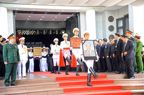 Trực tiếp: Lễ truy điệu nguyên Tổng Bí thư Đỗ Mười truc tiep le truy dieu nguyen tong bi thu do muoi