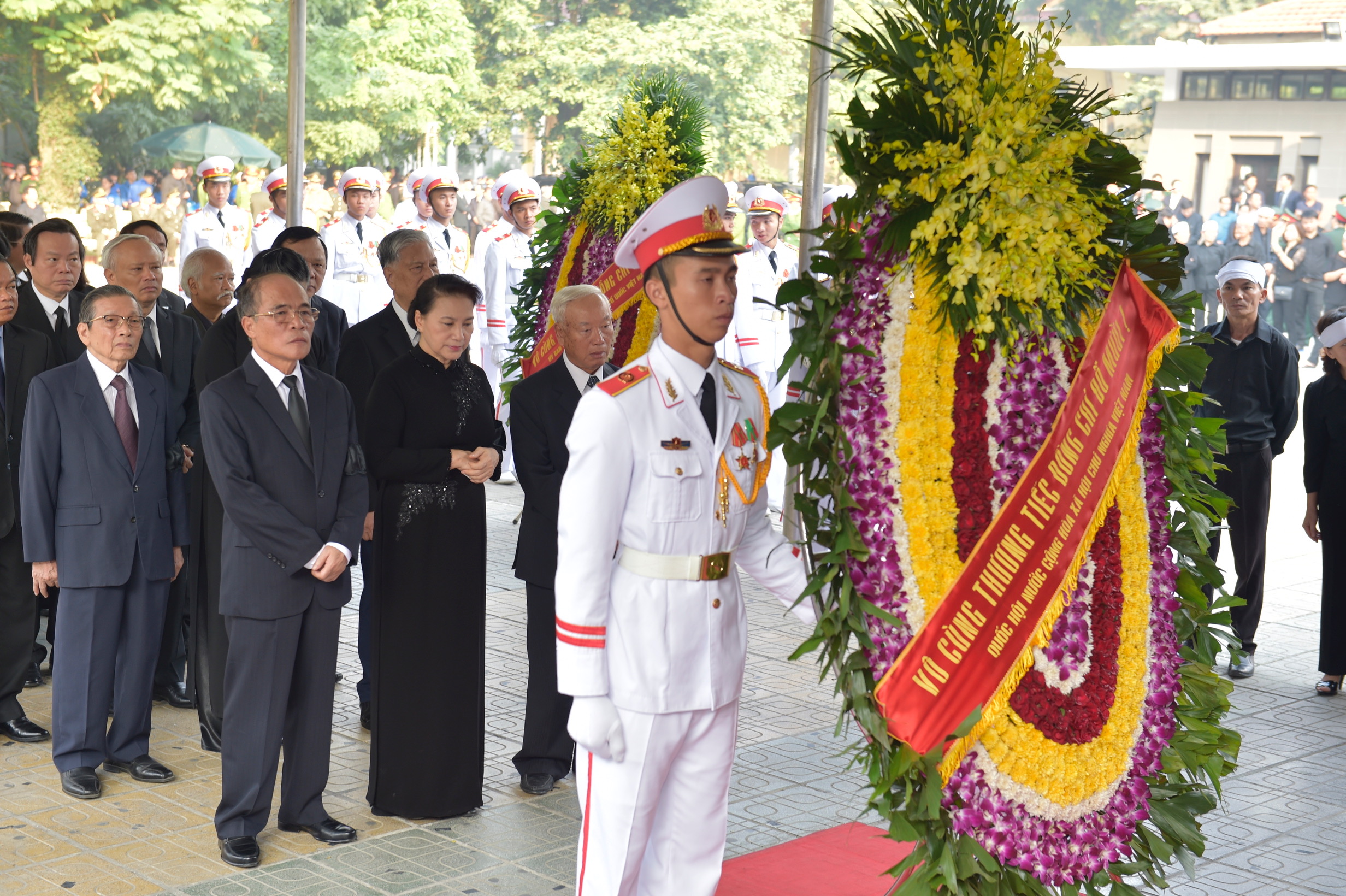 Trực tiếp: Lễ truy điệu nguyên Tổng Bí thư Đỗ Mười truc tiep le truy dieu nguyen tong bi thu do muoi