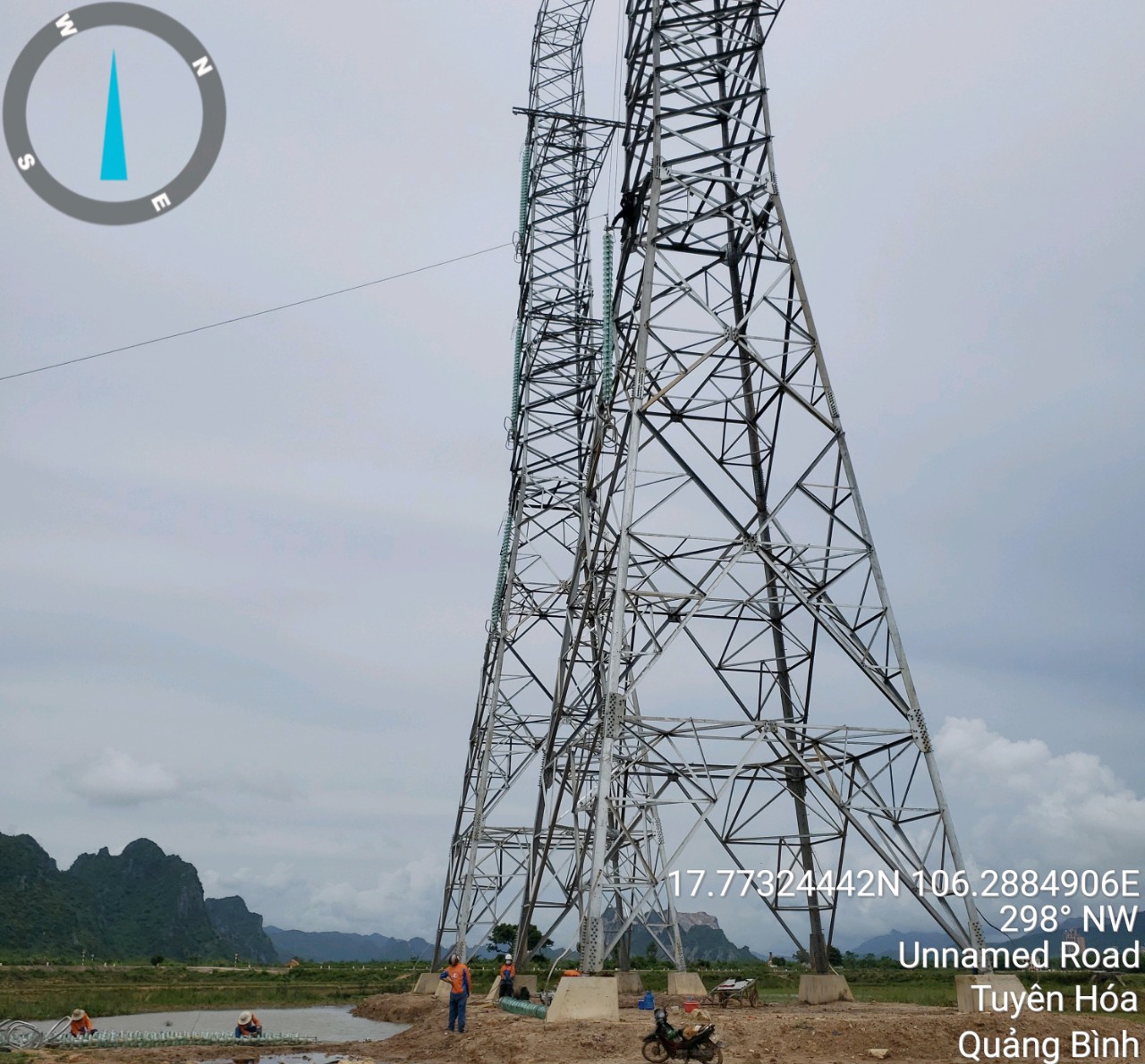 Mặt bằng đường dây 500kV mạch 3 đoạn Vũng Áng - Quảng Trạch - Dốc Sỏi vẫn còn nhiều vướng mắc tại 7/7 tỉnh/thành