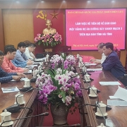 Văn phòng Ban Chỉ đạo Quốc gia về phát triển điện lực kiểm tra và đôn đốc tiến độ bàn giao mặt bằng đường dây 500kV mạch 3 đoạn qua địa phận Kỳ Anh (Hà Tĩnh)