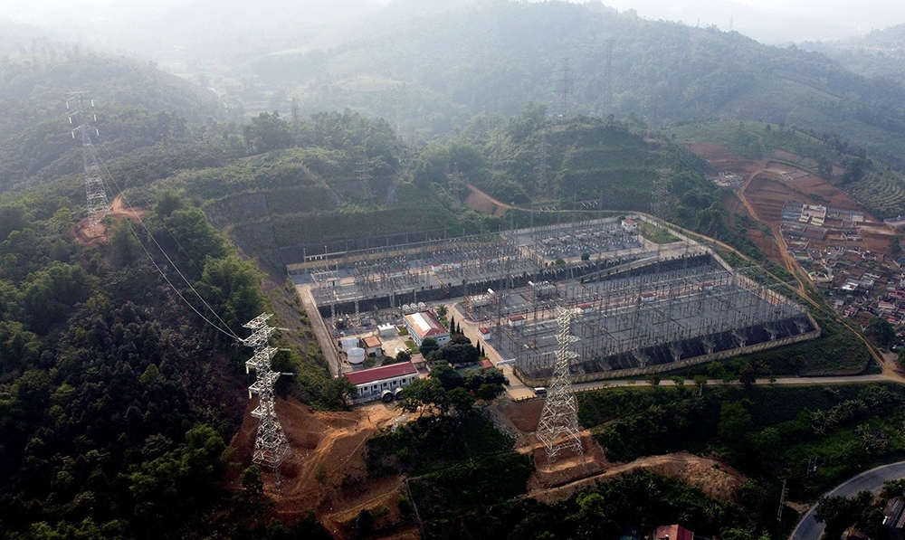 Đóng điện đường dây 220kV Lào Cai - Bảo Thắng: Tăng cường đảm bảo điện cho miền Bắc